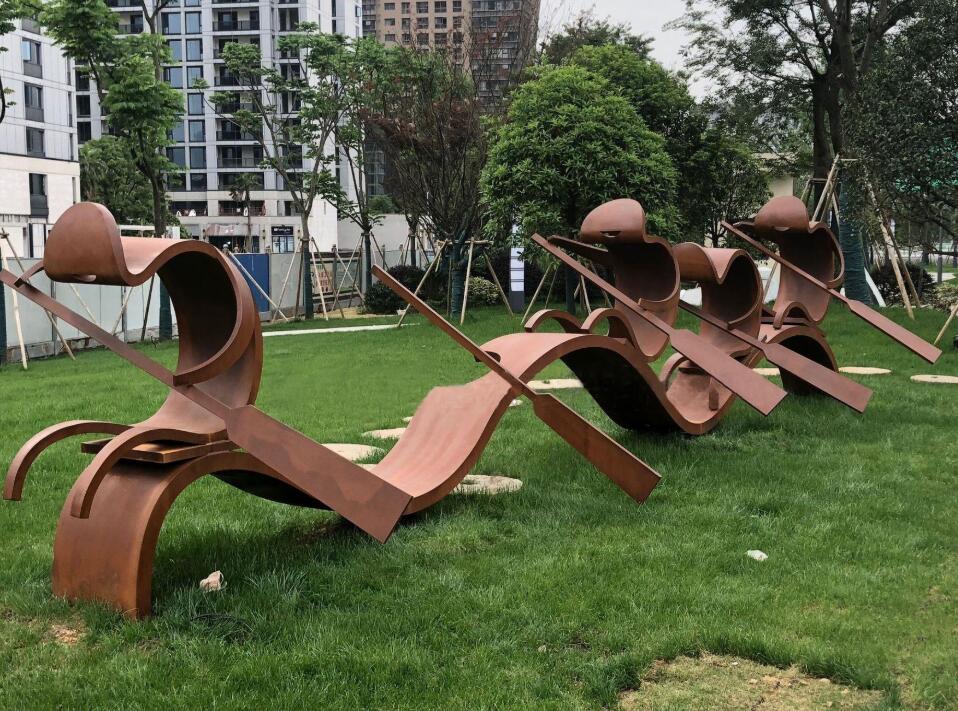 噶尔锈钢板造型